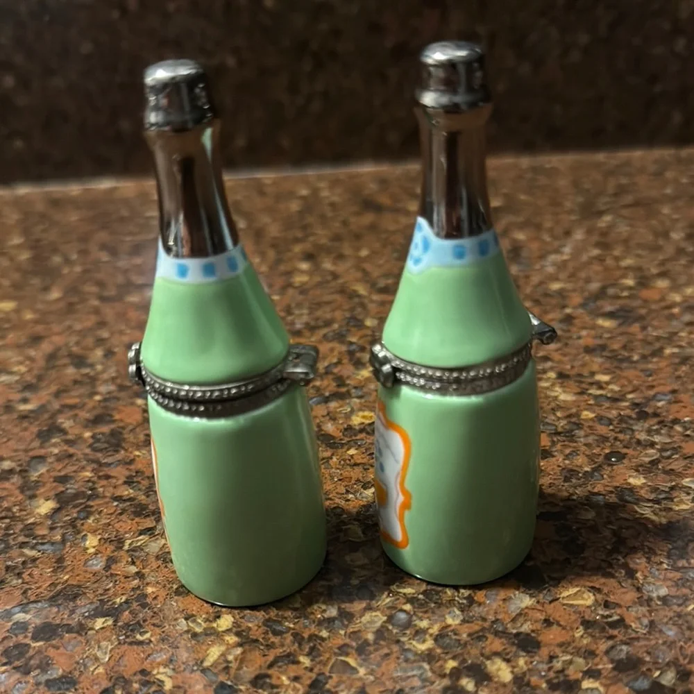 Hallmark Bubbly Champagne Trinket Boxes set of 2 - Picture 5 of 8